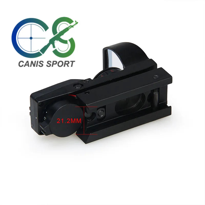 PPT Hot Sale 4 Reticle Red Dot Scope 1x22mm 5 Levels Gears Fits Outdoor Hunting Shooting gs2-0097
