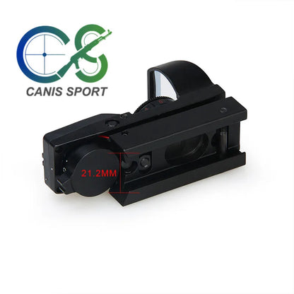PPT Hot Sale 4 Reticle Red Dot Scope 1x22mm 5 Levels Gears Fits Outdoor Hunting Shooting gs2-0097