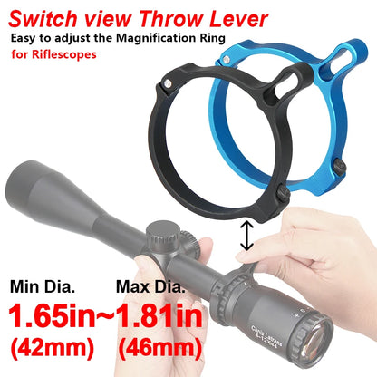 E.T Dragon Tactical Switch view Throw Lever scope mount for rifle scope gz330132A