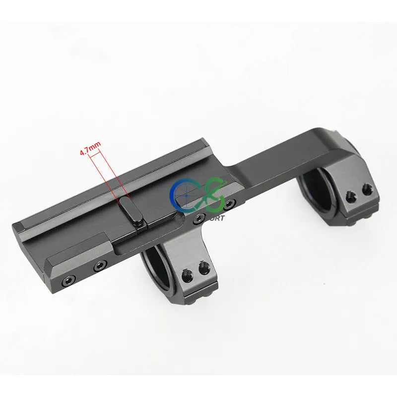 Hunting Accessories Dual Ring Scope Mount Rifle Scope Mount Black Color 1 Inch and 1.18 Inch Diameter Fits 21.2mm Rail gs24-0201