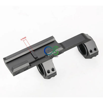 Hunting Accessories Dual Ring Scope Mount Rifle Scope Mount Black Color 1 Inch and 1.18 Inch Diameter Fits 21.2mm Rail gs24-0201