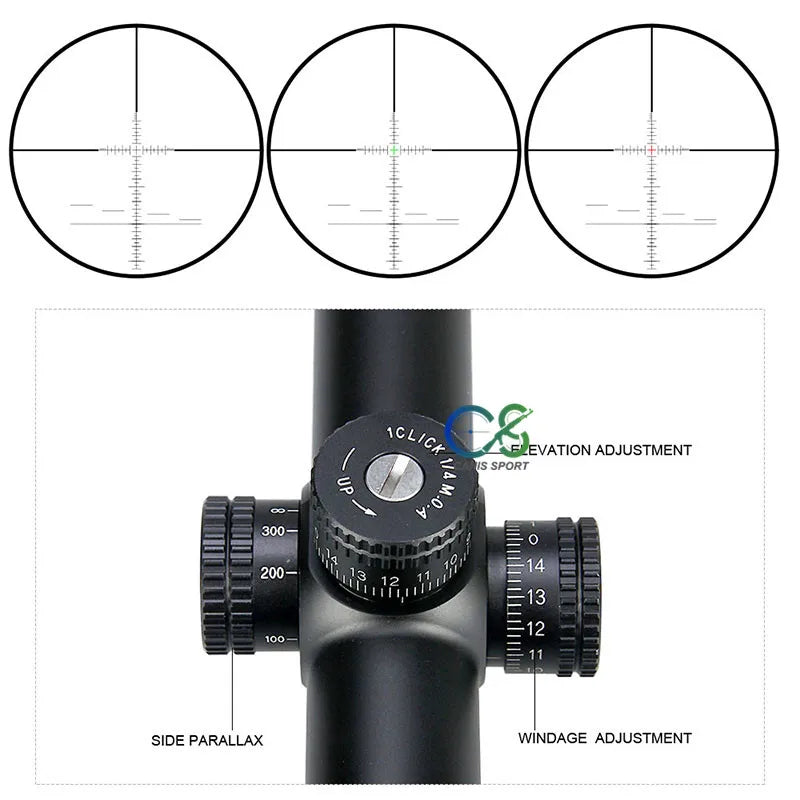 Canis Latrans Scope 3-12X TR3-12x40 Rifle Scope For Outdoor Use and Hunting gs1-0286