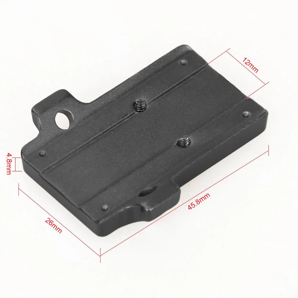 Airsoft rifle Scope Mount Gasket For Mini Red Dot Sight Airsoft accessories Tactical Hunting optics scope mount gz240074