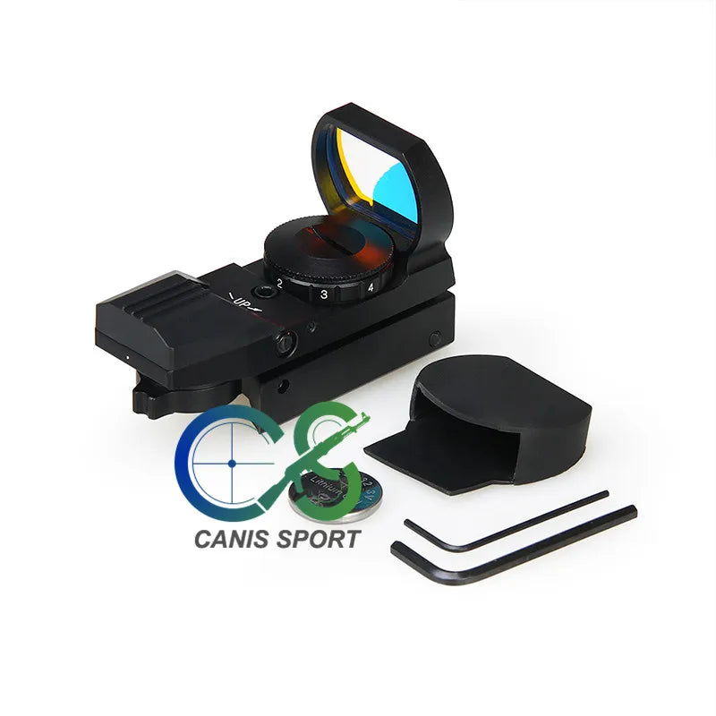 PPT New Arrival 4 Reticles Red Dot Scope 1x22mm Base 11mm For Hunting  gs2-0091B