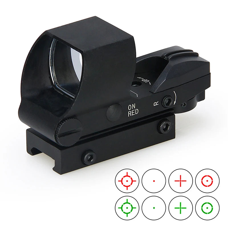 PPT 4 Reticle Red Dot Scope Reddot Sights Magnification 1x  for Hunting and Outdoor Use gs2-0101
