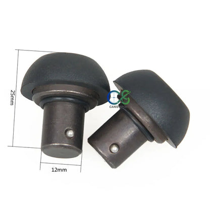 Hunting accessory E.T Dragon Metal Mount Standard Rubber Feet (2) BT32 Metal Plastic Black Color For Hunting Shooting gs33-0203