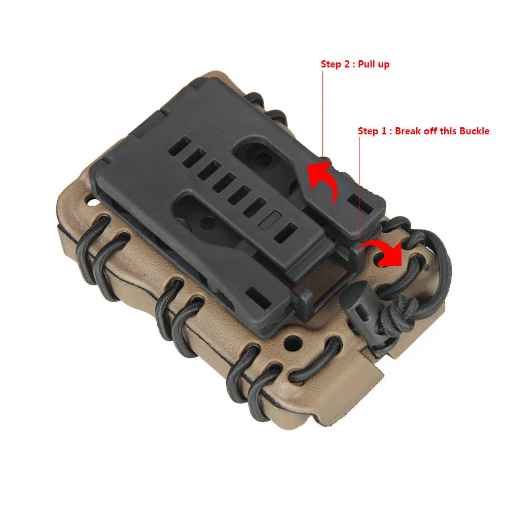 Tactical nylon  Magazine Holster clip Set For Hunting for 5.56mm GZ70078