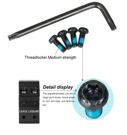 Canis Latrans Rifle Scope Mount Outdoor Hunting Ring 25.4mm fits on11mm rail Metal Tactical Hunting Rail Mount GZ240107B