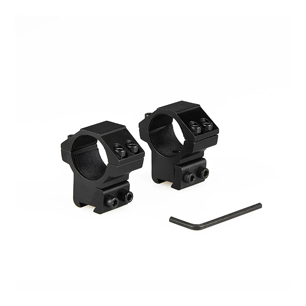 Canis 1pc Rifle Scope Moun Outdoor Hunting Ring 25.4mm fits on 11mm rail Metal Tactical Hunting Rail Mount GZ240107