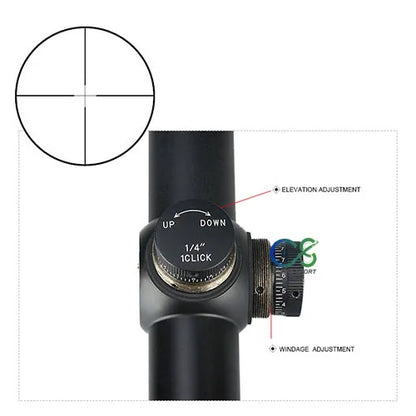 PPT Tactical Rifle Air Soft Scope 3-9x50 Rifle Scope 25.4mm Holographic Sight for Hunting Shooting Waterproof gs1-0277