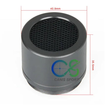 Hunting airsoft accessories Tactical BK Color Metal Mesh Scope Protector For DR 1X-4X Scope gs33-0197