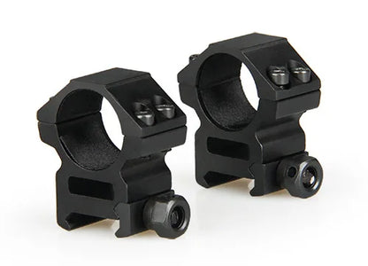 Canis Latrans 1 Pair Medium Profile 20mm Rifle Scope Mounts 25.4mm 1" inch Ring  GZ240120