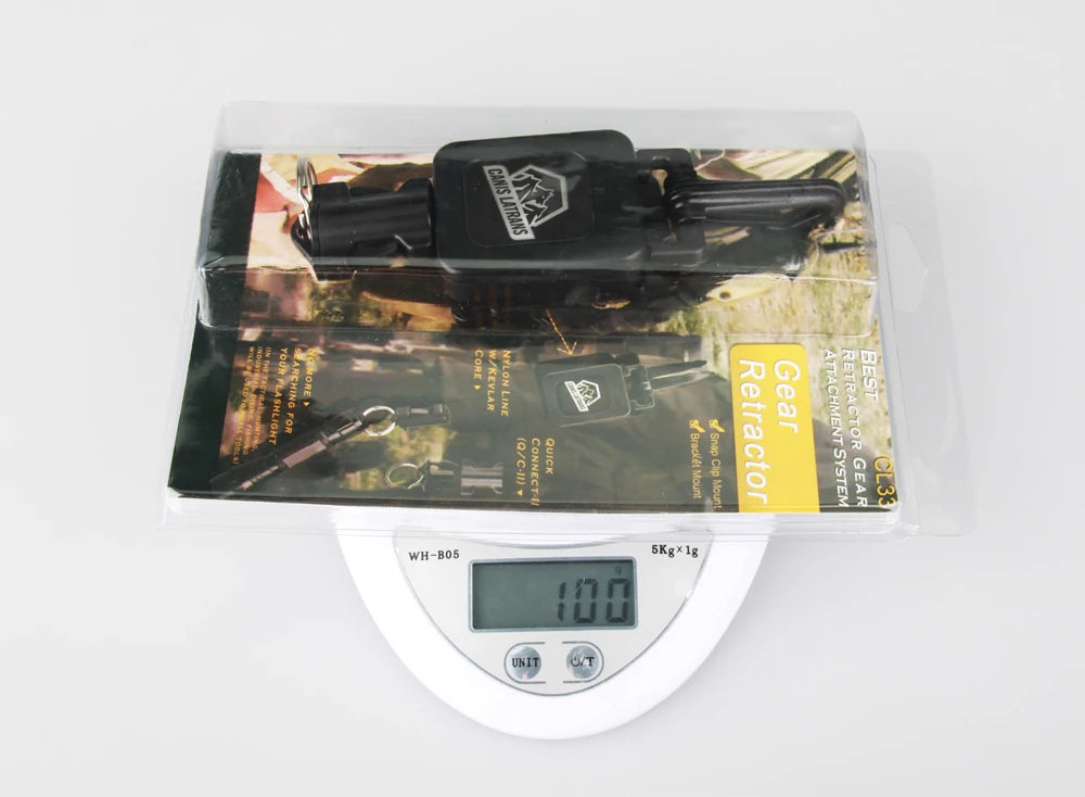 Hunting 4 Color Tactical Military Gear Retractor For Tactical Backpack Outdoor Hiking Camping Travel Kit GZ330081