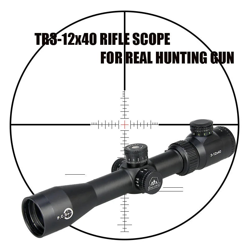 Canis Latrans Scope 3-12X TR3-12x40 Rifle Scope For Outdoor Use and Hunting gs1-0286
