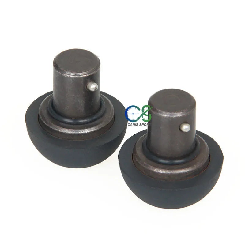 Hunting accessory E.T Dragon Metal Mount Standard Rubber Feet (2) BT32 Metal Plastic Black Color For Hunting Shooting gs33-0203