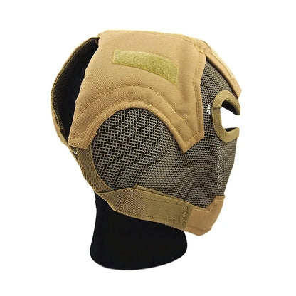 V7 ultimate steel wire mesh mask 2015 hunting tactical protective airsoft mask GZ90054