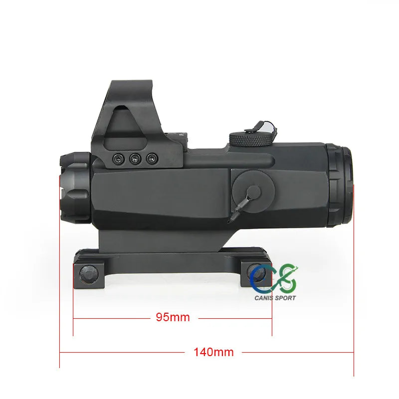 PPT HAMR Scope 4x24mm Rifle Scope Magnifier Riflescope Night Hunting Scopes Sniper Rifle Scope Air Gun Optic Scope gs1-0403