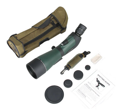 E.T Dragon New Arrival Tactical SP9 20-60X85 ED Glass Spotting Scope Green Color For Outdoor Hunting Shooting gs26-0015