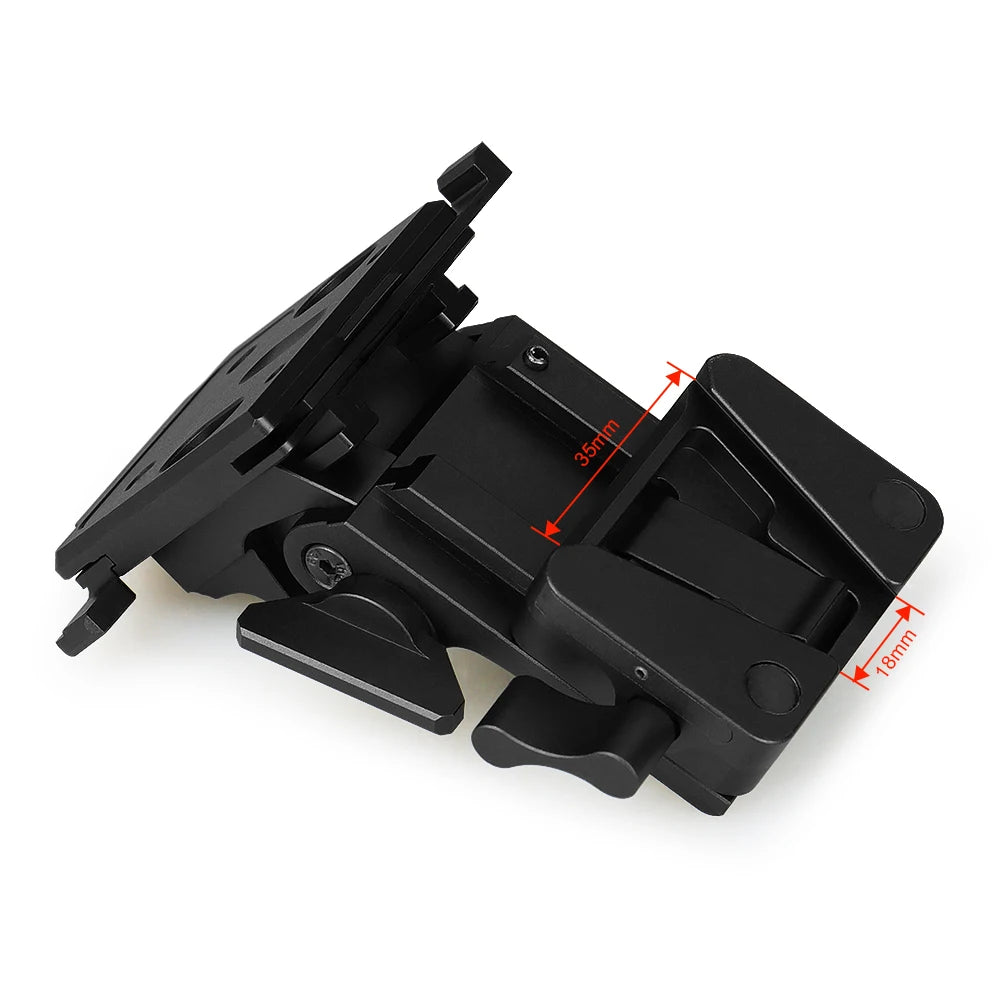 Free Shiipping Aluminum Alloy Night Vision Goggles Mount NVG Arms Mount for PVS-7 PVS-14 PVS-15 PVS-18 helmet mount gz240237