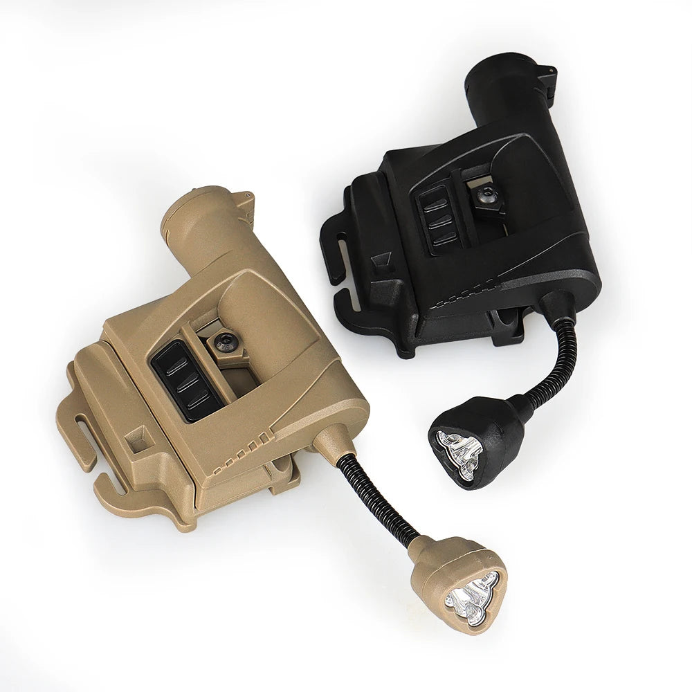 Tactical LED Flashlight Illuminator Tactical  mounting hardware Helmet Light  Hunting Utility gz150140