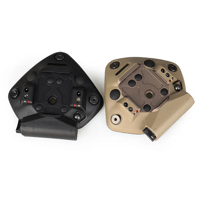 PPT Airsoft Bracket Modular Bungee Shroud Helmet Accessories for L4G24 for One&Three Hole Helmets W/ Integrated Light gs24-0241