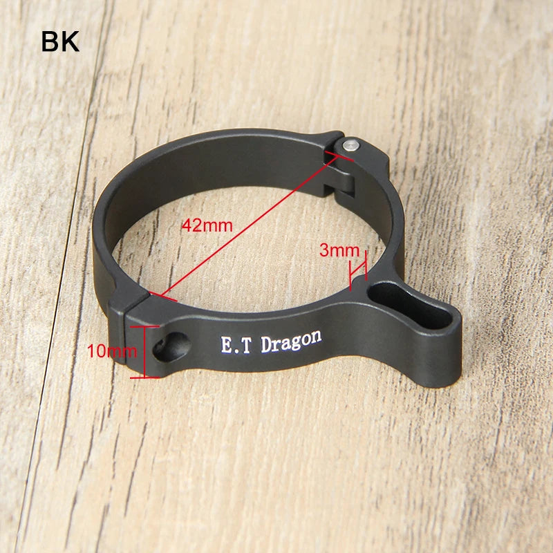 Free Shipping E.T Dragon Black Blue Riflescopes Switch View Throw Lever Hinged Design Compatibility Within 42mm gs33-0132A