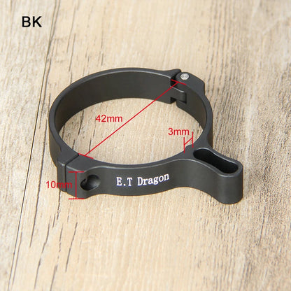 Free Shipping E.T Dragon Black Blue Riflescopes Switch View Throw Lever Hinged Design Compatibility Within 42mm gs33-0132A