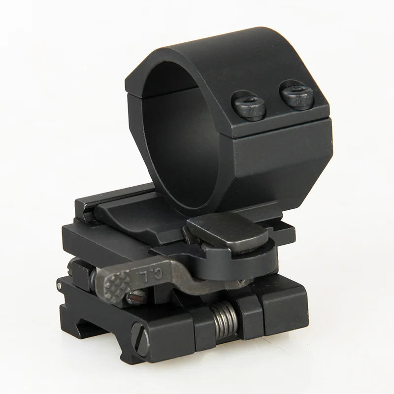 PPT Tactical Red Dot Sight Scope 3x Magnifier Compact Sight with Flip UP Mount Side Picatinny Gun Rail Mount Hunting CB gs1-0002