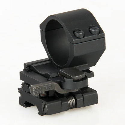 PPT Tactical Red Dot Sight Scope 3x Magnifier Compact Sight with Flip UP Mount Side Picatinny Gun Rail Mount Hunting CB gs1-0002