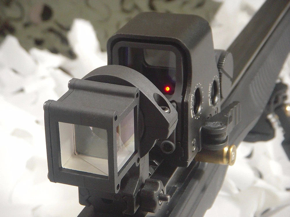 Tactical rifle scope Airsoft optics gun sight 1.5x-4x angle sight with standard picatinny mounts  GZ10164