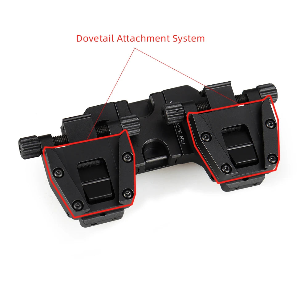 E.T Dragon Tactical Night Vision  Mount Adapter Adjustable PVS-14 Binocular Bridge Adapter holder For Hunting GZ240231