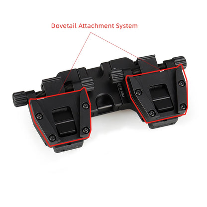 E.T Dragon Tactical Night Vision  Mount Adapter Adjustable PVS-14 Binocular Bridge Adapter holder For Hunting GZ240231