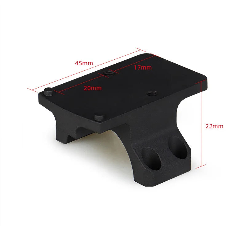 PPT Universal Optical Bracket Fits Adjustable LED Red Dot Sight 25.4mm 30mm Double Ring Scope Mount gs24-0236