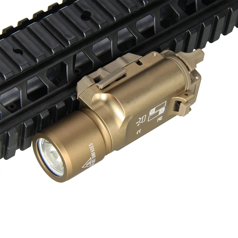PPT Hunting airsoft accessories 300 lumens Flashlight QD Rail X300 Ultra LED Light Flashlight for Hunting Outdoor gs15-0026