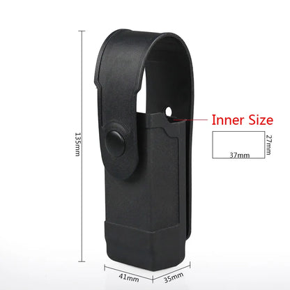 Black Tan Color Hunting Tactical Mag Pouch With Molded Flap Mounts  gz70046