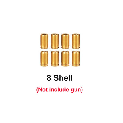 Small Black Toy Gun Mini PPQ Continuous Firing Shell Throwing Gun Model Soft Bullet Launcher BlowBack Airsoft Pistol for Kids