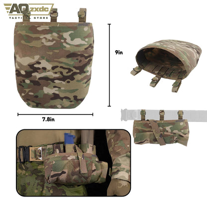 Airsoft Battle Belt Set-with G17 ALS Quick Release Holster & PHC MK2 Mag Bag& PHC Sundry Recovery Bag & ReFlexIFAK First Aid Kit