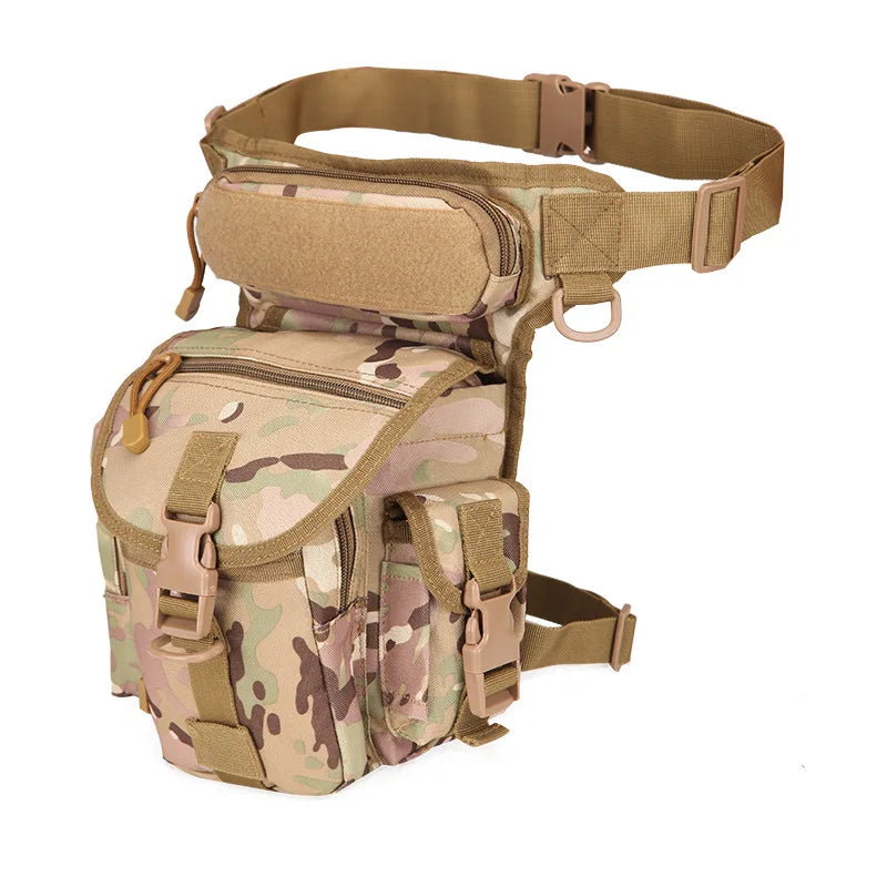 AQzxdc Tactical Leg Bag Beg Hanging Outdoor Mountaineering Fishing Cycling Leg Bag Photography Sports Leg Bag
