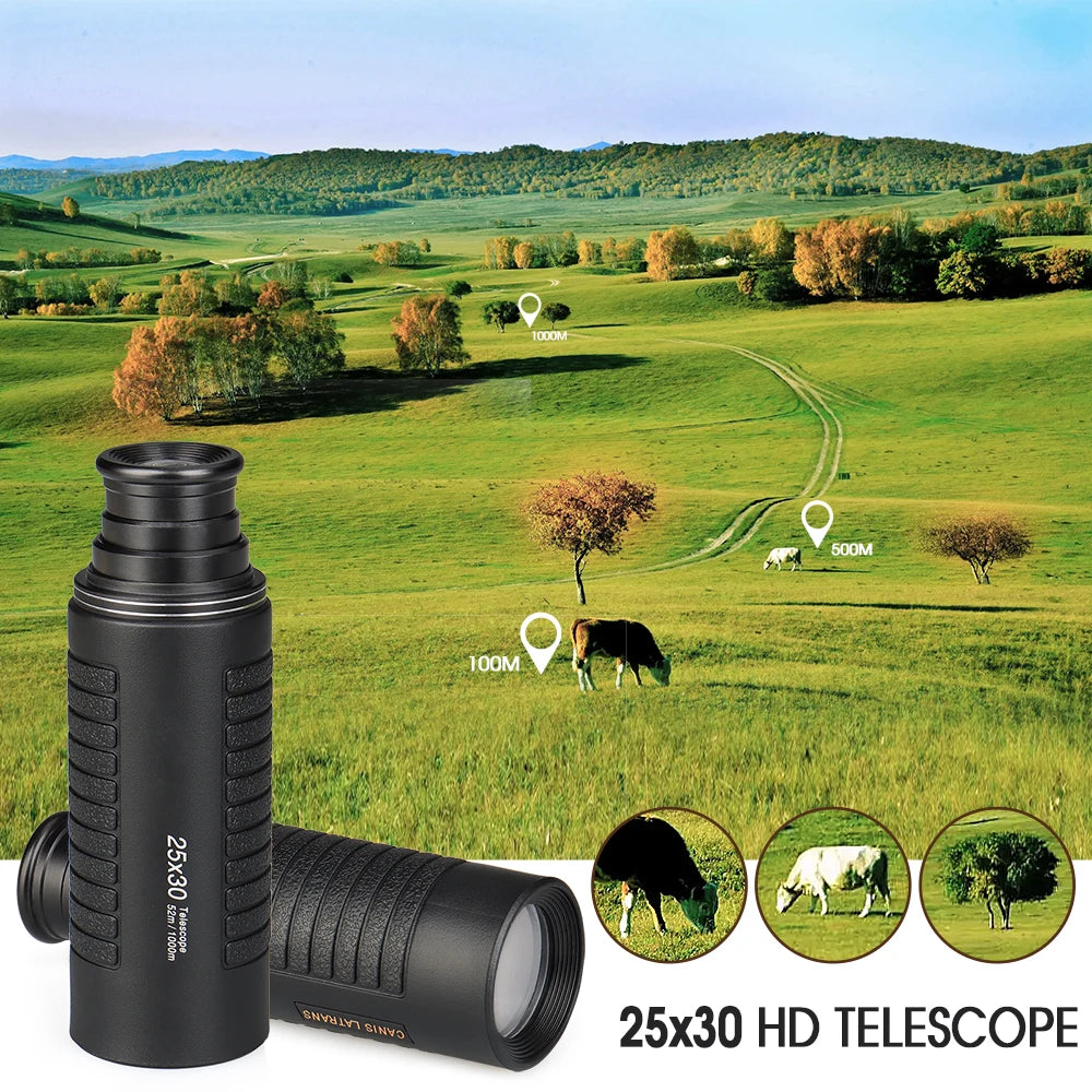 Hunting scope Canis Latrans Outdoor travel Telescope 25X30 Handheld monocular scope for hunting shooting gs3-0052