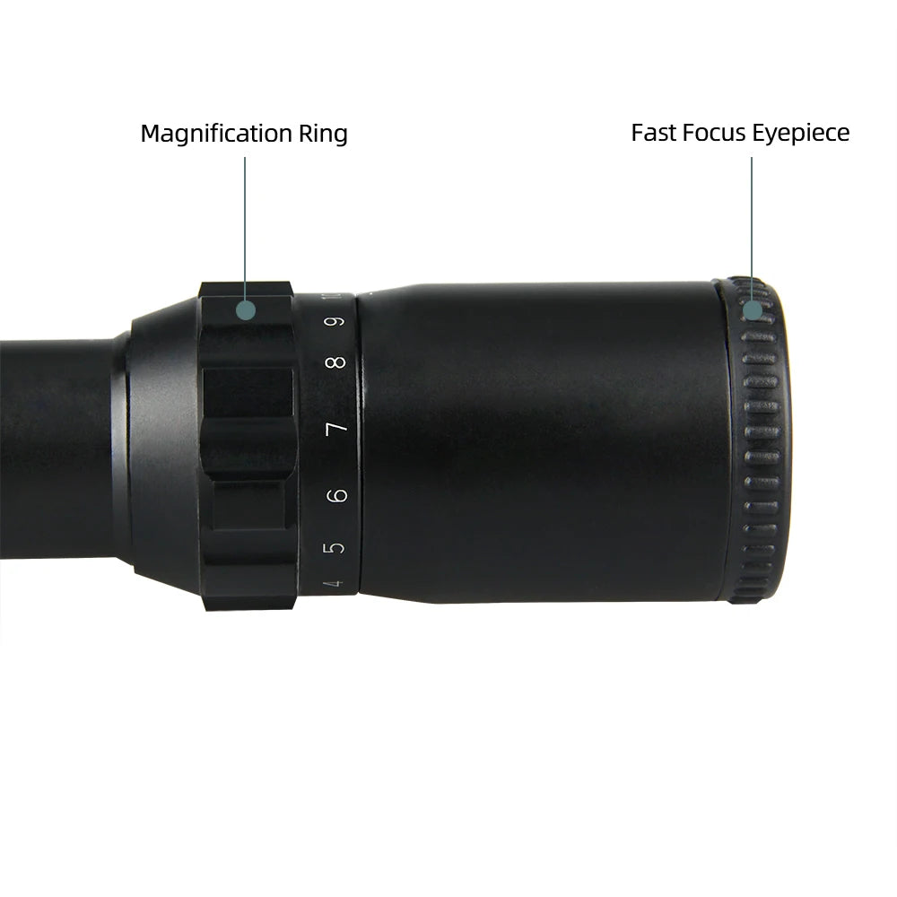 Hunting Rifle Scope Canis Latrans 2.5-10X26 FFP Magnifier Riflescope Shooting Opticl Sight Hunting Red Green Illuminated 1-0253