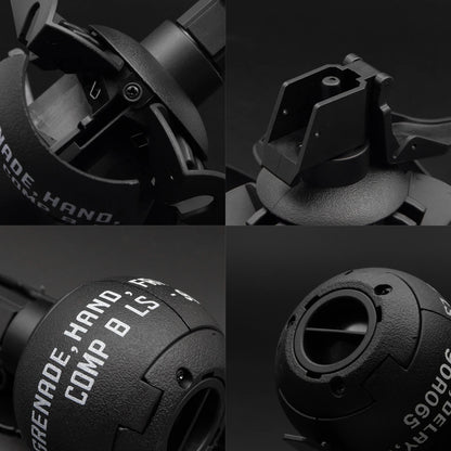 Exclusive Tactical Grenade Model Set, M67 Grenade Model, Explosive Mine, Grenade, Bouncing Smoke Grenade, Tactical Grenade Model