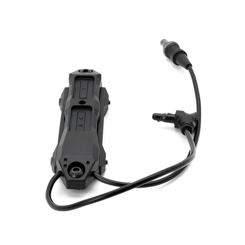 Tactical Augmented Pressure Switch Crane Laser and SF Plug Remote Dual Switch for MAWL PEQ Lasers and M600 M300 Flashlights
