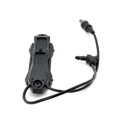 Tactical Augmented Pressure Switch Crane Laser and SF Plug Remote Dual Switch for MAWL PEQ Lasers and M600 M300 Flashlights