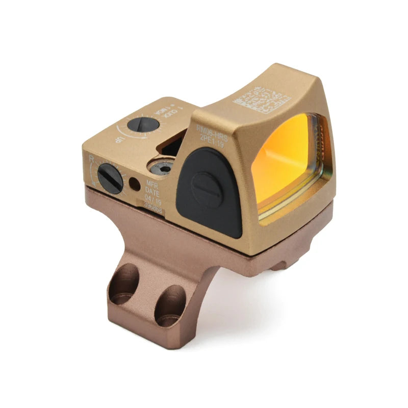 Tactical Rep Style ROF-45/90 RM06 07 Riser Mount for GE Super Percision Riflescope Mount with Full Printing or Engraved Markings