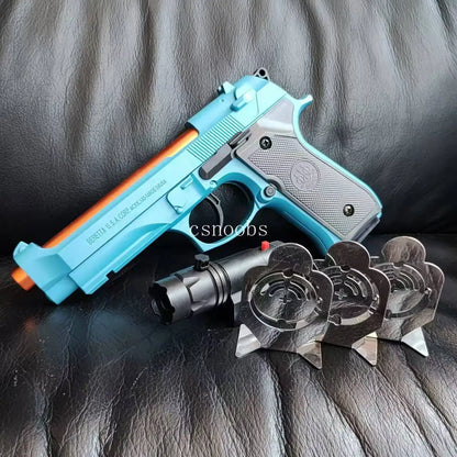 Throwing Shell Soft Bullet Sig17 Toy Gun Airsoft Launcher Outdoor Sports CS Game Weapon M9A3 Pistol Weapon for Children Gift