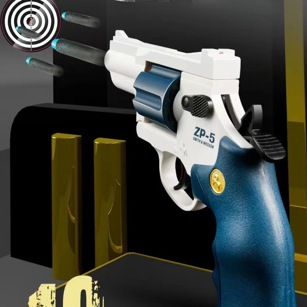Soft Dart Bullet ZP5 Revolver Pistol Launcher Toy Gun Weapon Outdoor  Airsoft  Shooter Pistola For Boys Birthday Gift