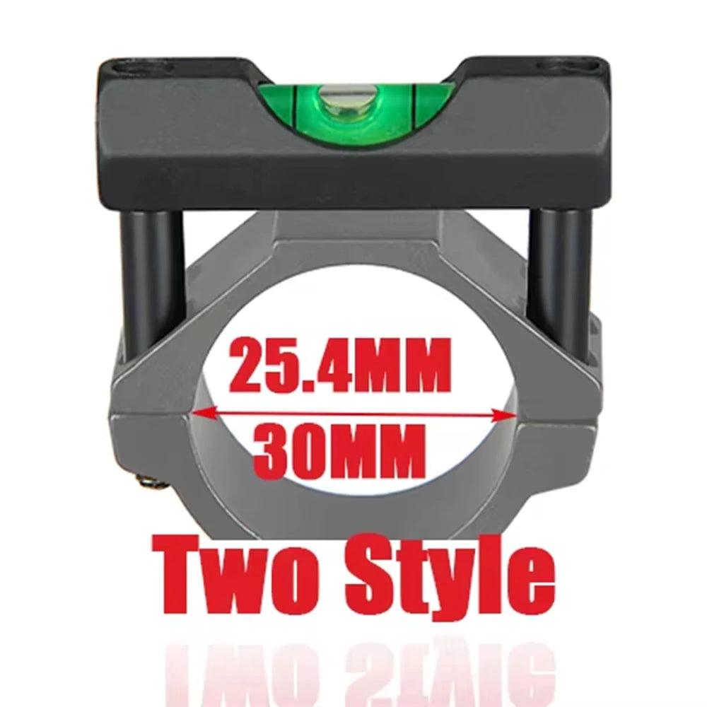 PPT Bubble Level Airsoft Guns Rifle Scope Mount for Picatinny Weaver Rail 25.4mm 30mm Rifle Sight Scope Mount CB-1 gs33-0091