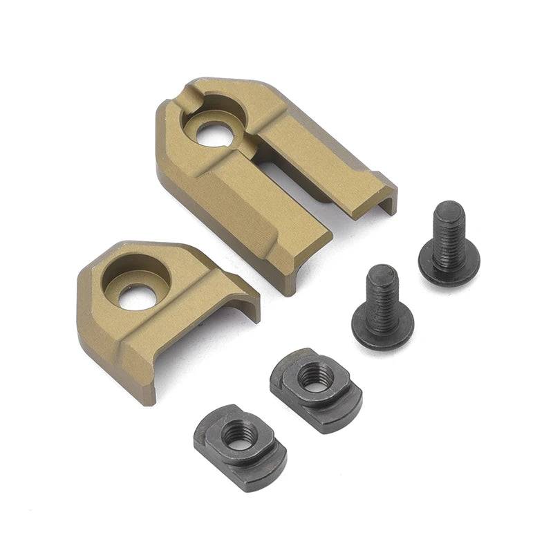 M-LOK Keymod Rail Mount Plate for M600 M300 Series Scount Flashlight ST07 Remote Tape Pressure Pad Switch Accessories