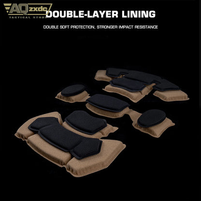 Tactical Helmet Suspension System for Team Wendy M-LOK MICH Airsoft Hunting FAST Helmet 3.0 Chin Hanging Strap Spongy Liner Pad