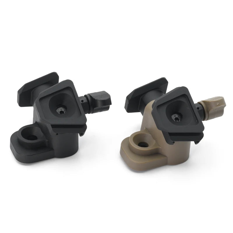 SOTAC Tactical Helmet Dual Dovetail Adapter for PVS-14 Goggle NVG J-Arm Replacement Durable Anti-Wobble